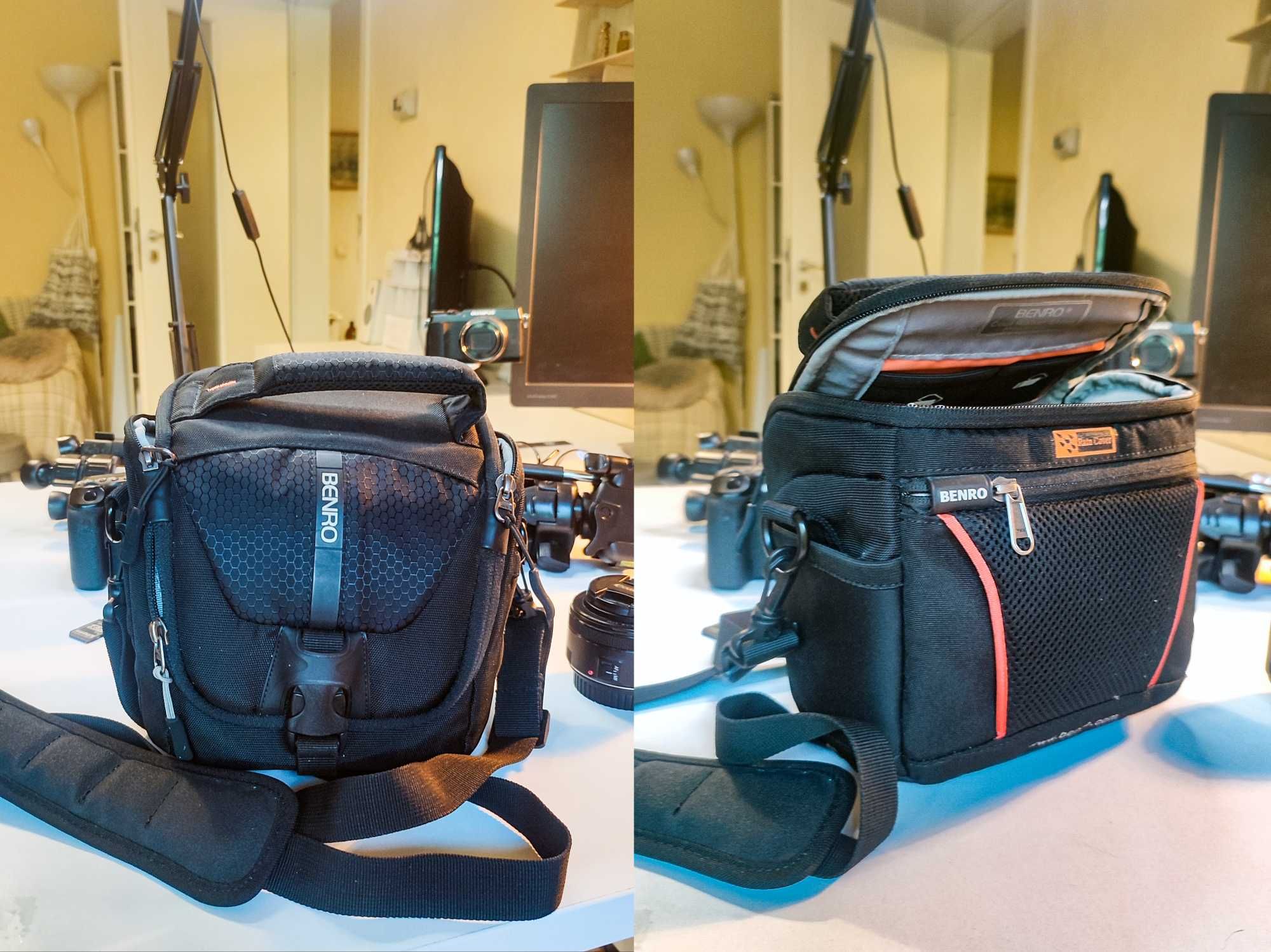 Kit Foto Canon70D Obiectiv 18-55, Obiectiv Fix 50, inele macro...