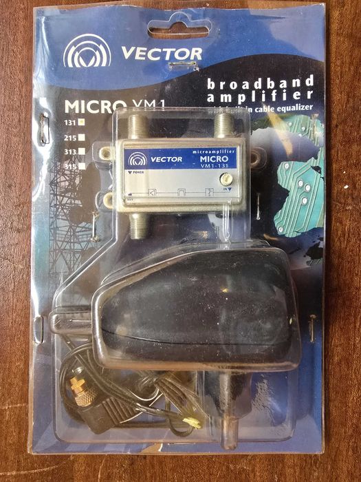 Amplificator de semnal TV - CATV  Micro VM1-131, Nou  Sigilat