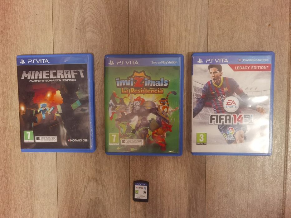 Colecție Minecraft Invizimals Fifa 13 14 psvita