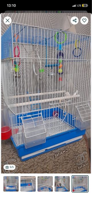 Продаю клетку для попугая