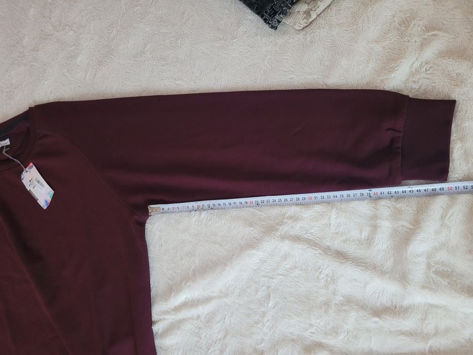 Мъжка блуза виненочервена трико POOL park