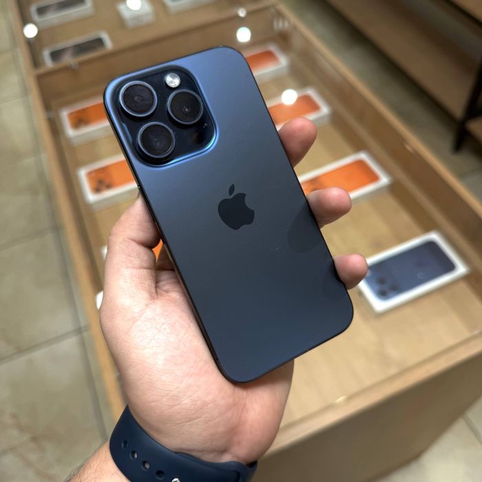 iPhone 15 Pro 256GB Blue titanium 82%