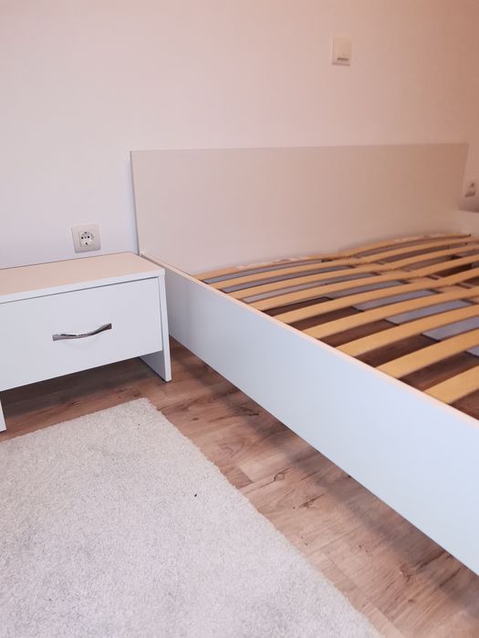 Mobila ikeia pat noptiere dulap