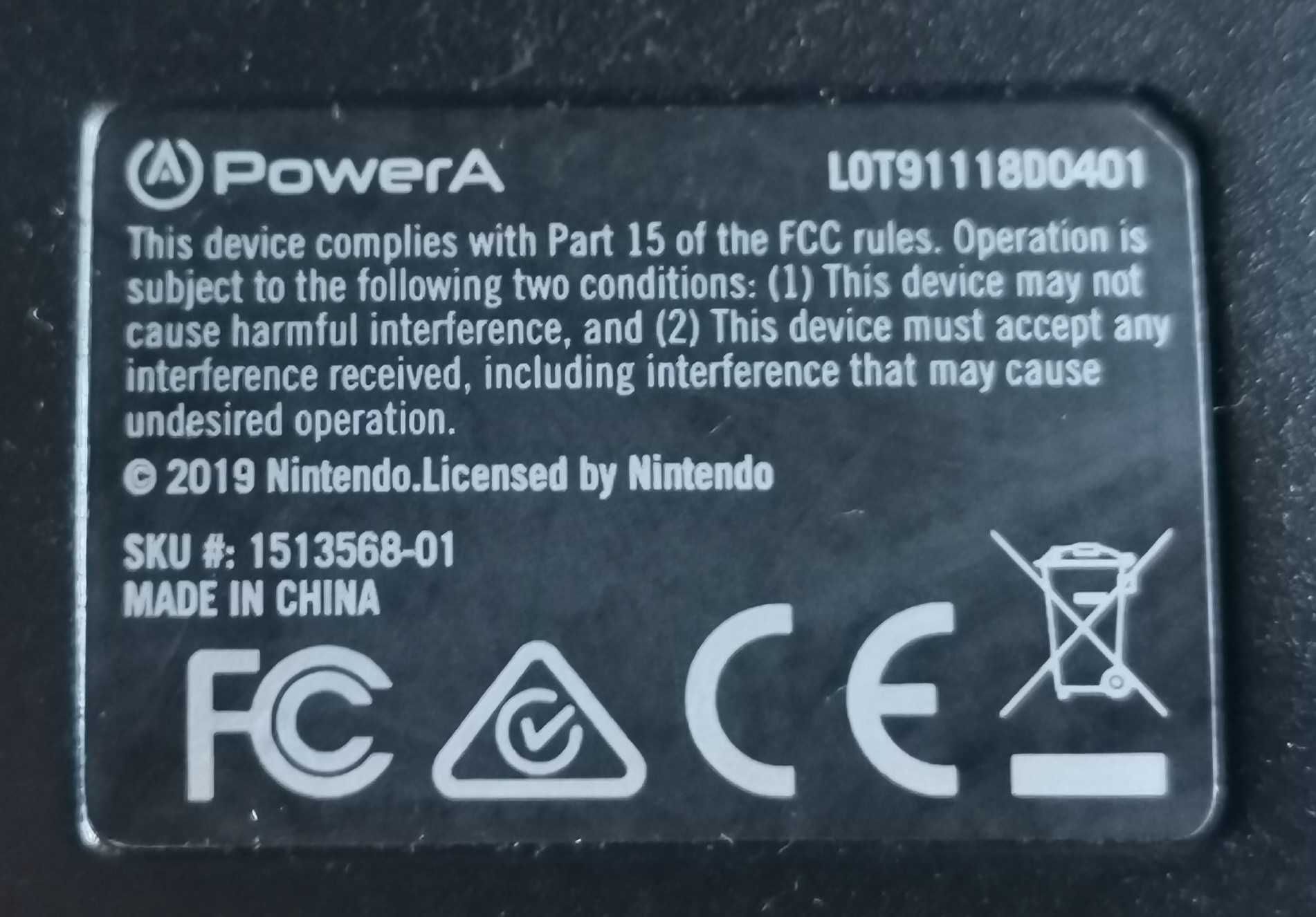 Gamepad Controller consola Nintendo Switch USB Laptop PC PowerA Mario