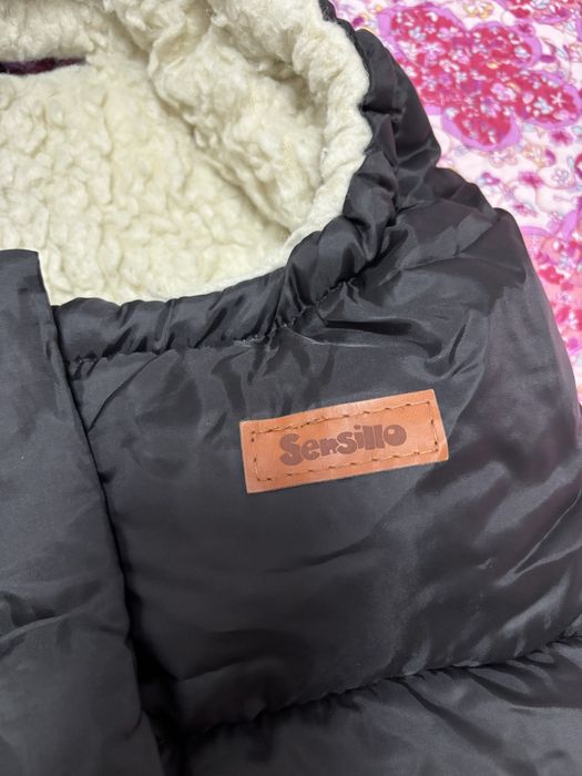 Sac penteu carucior cu lînă