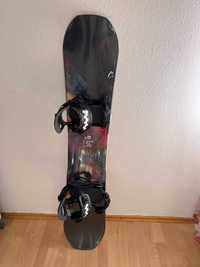 Placa snowboard NOUA Head Rose 138cm + Legaturi NOI Head Five