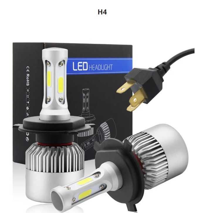 Super becuri Auto Bulbs LED Lamp  H4 si decodor canbus