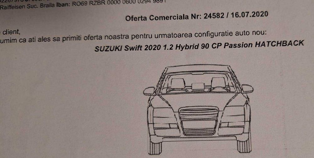Vând mașină marca Suzuki