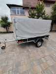Remorca 750 kg   2,50 pe 1,43, o singura axa rotaru