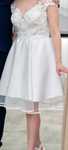 Rochie cununie/ mireasă scurtă