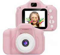 Дигитален детски фотоапарат, Снимки и видео, MicroSD, USB,  играчка