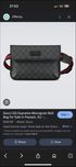 Gucci GG Supreme Monogram Belt Bag
