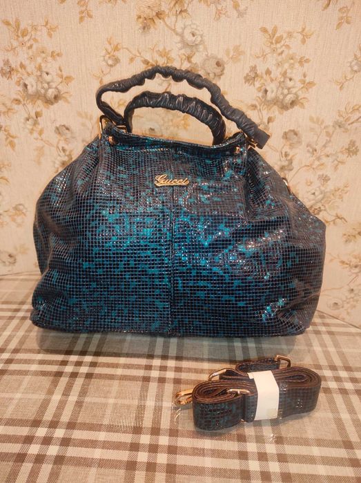 Сумка  кожаная GUCCI LA Storia