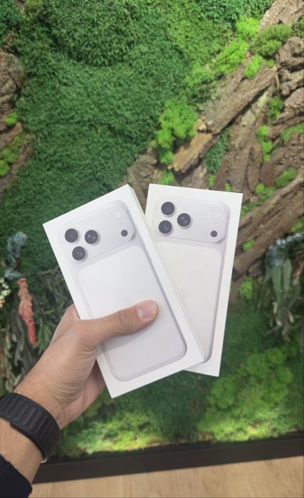 Iphone 17 Pro 256 GB Silver e-sim 2ta imeykasiyam otgan