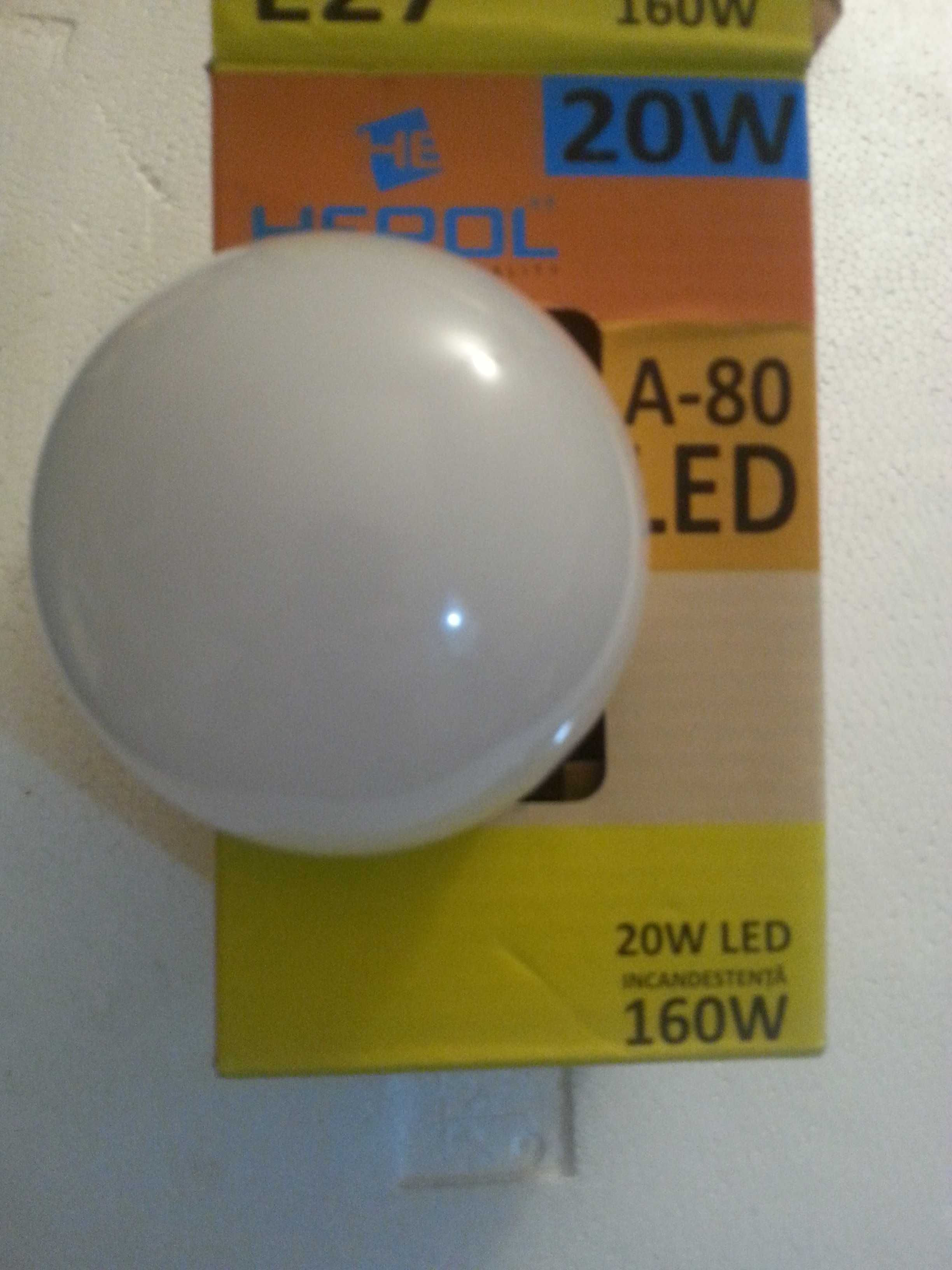Becuri LED 20wati,NOI.Echivalent cu bec 160 wați, pt case mari, curți