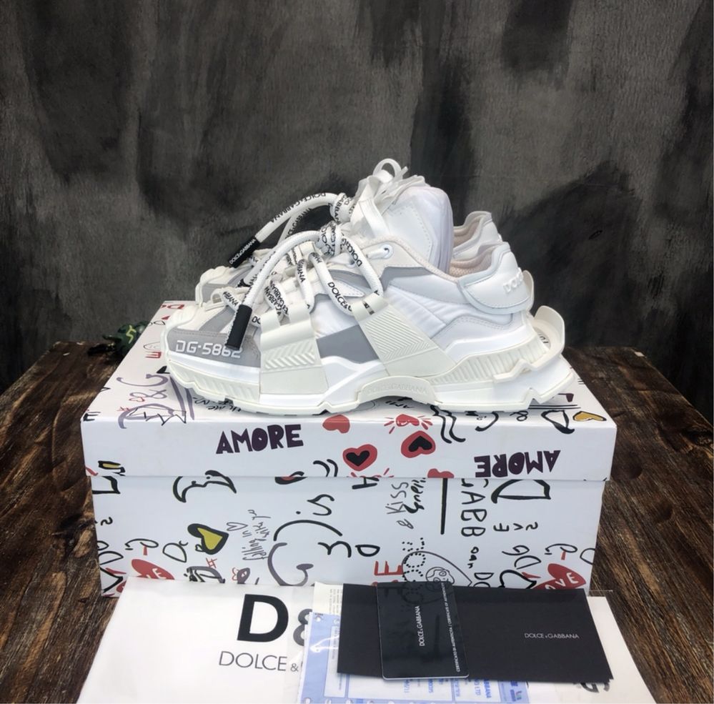 ‼️Adidasi dolce Gabbana Space White‼️