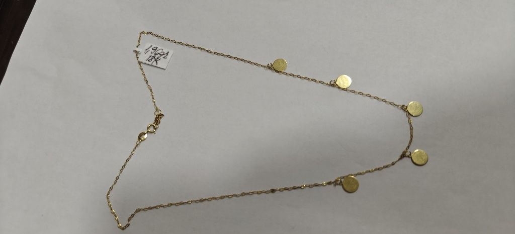 Lanț aur cu bănuți tip salba 18k1.96gr (R)