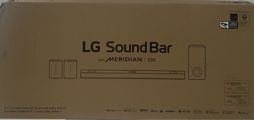 LG Soundbar with MERIDIAN S95 nou SIGILAT !!!
