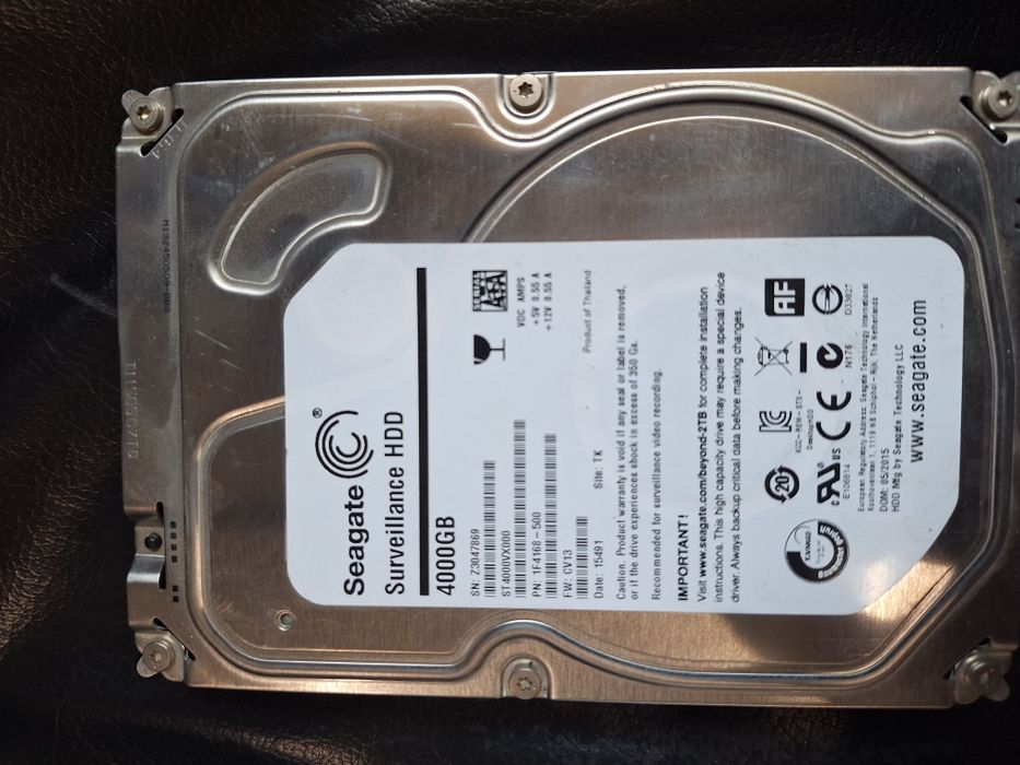 Hard disk 4000 GB pentru sistem supraveghere