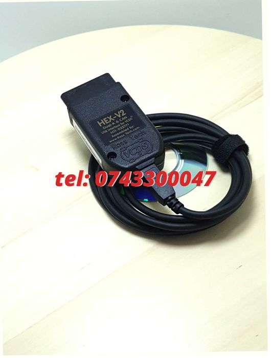 Tester Auto Hex Can V2 Vcds Vag Com 2531 Eng  Rom Update 2025