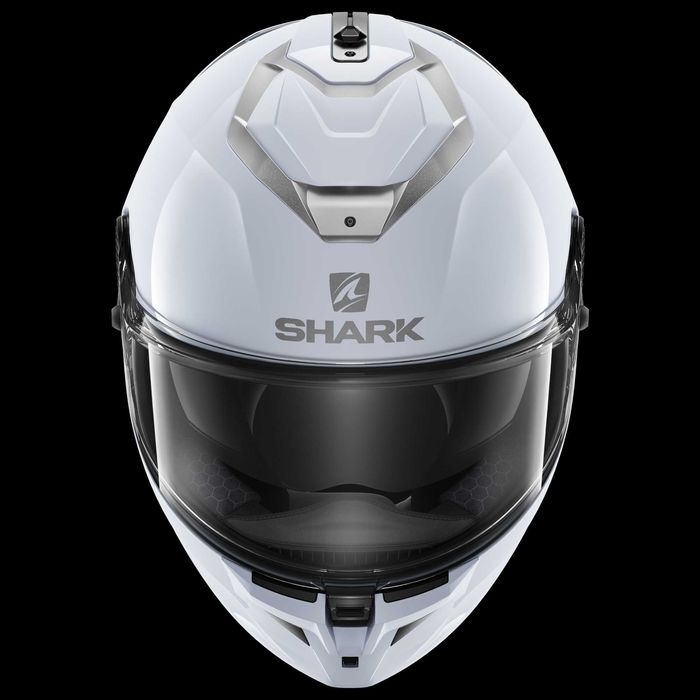 Мото каска Shark Spartan GT Blank WHU писта мотор пистов мотор шлем