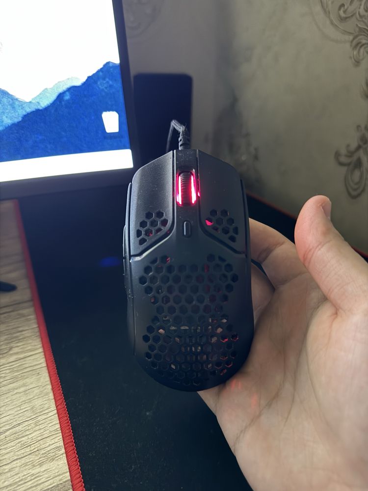 HyperX мышка и наушники