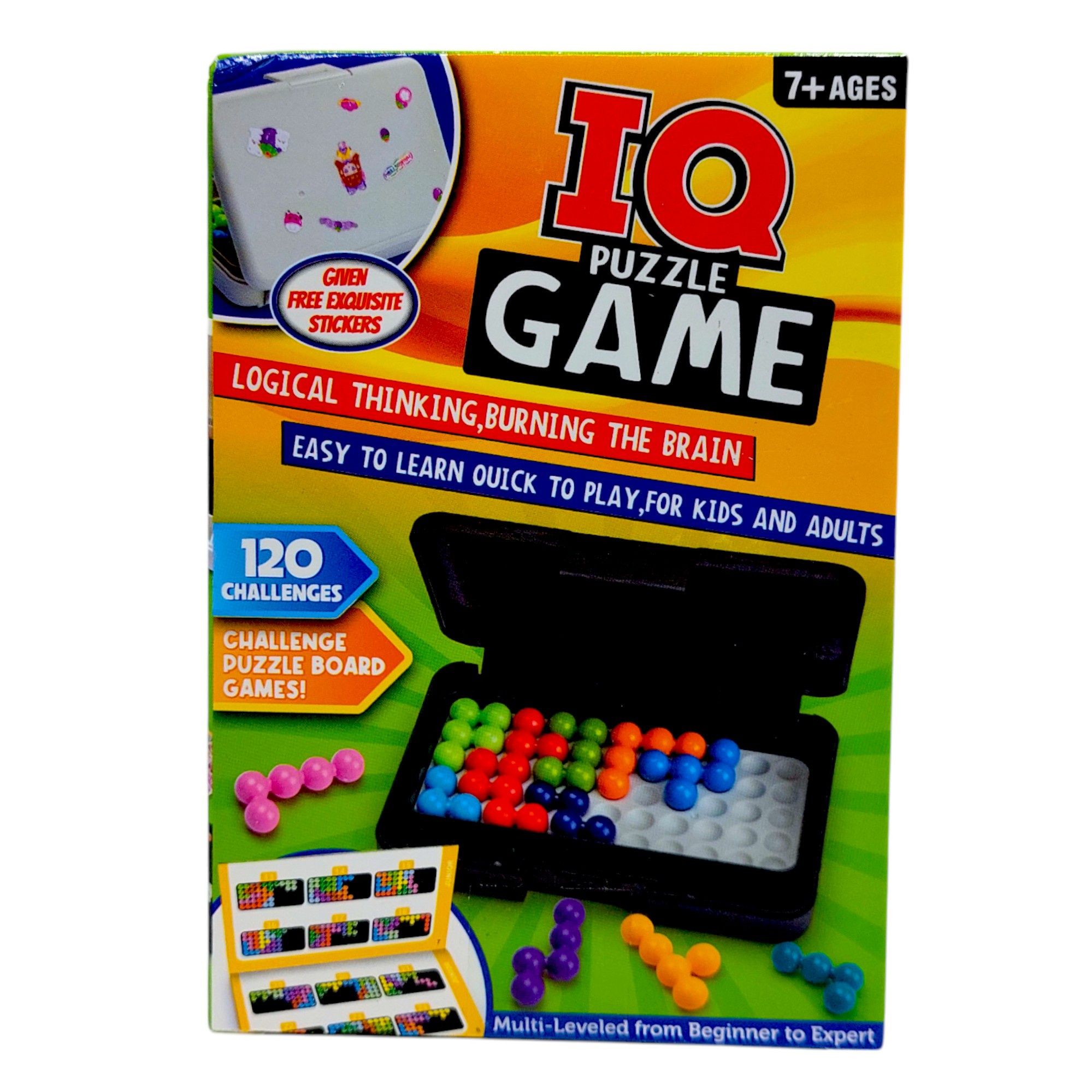 Логическа игра IQ пъзел/Игра IQ Game 120 предизвикателства