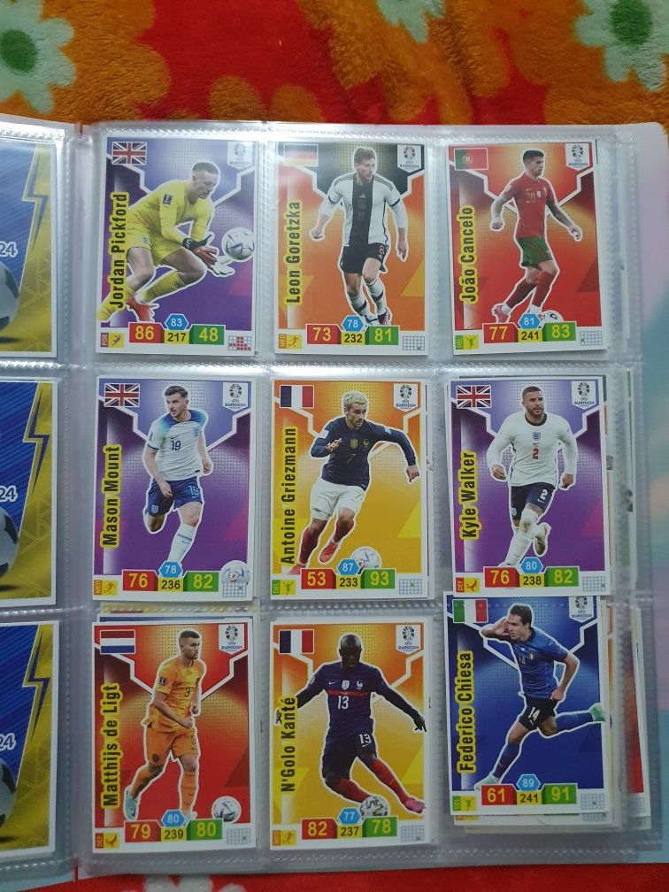 Vând album euro 2024 multicolor