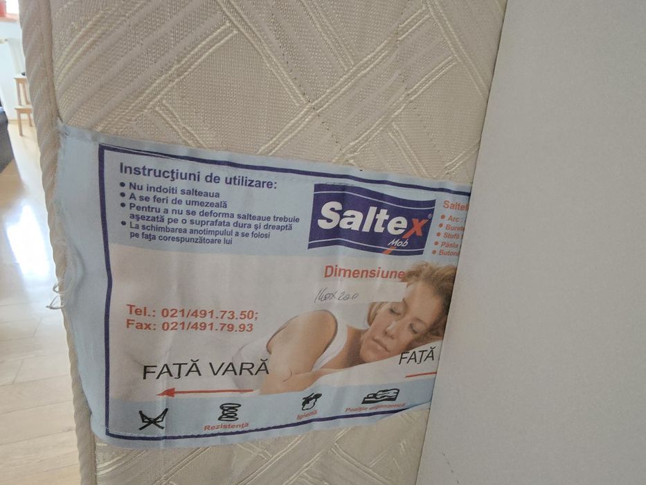 Saltea SALTEX doua fete (iarna-vara), 140x200