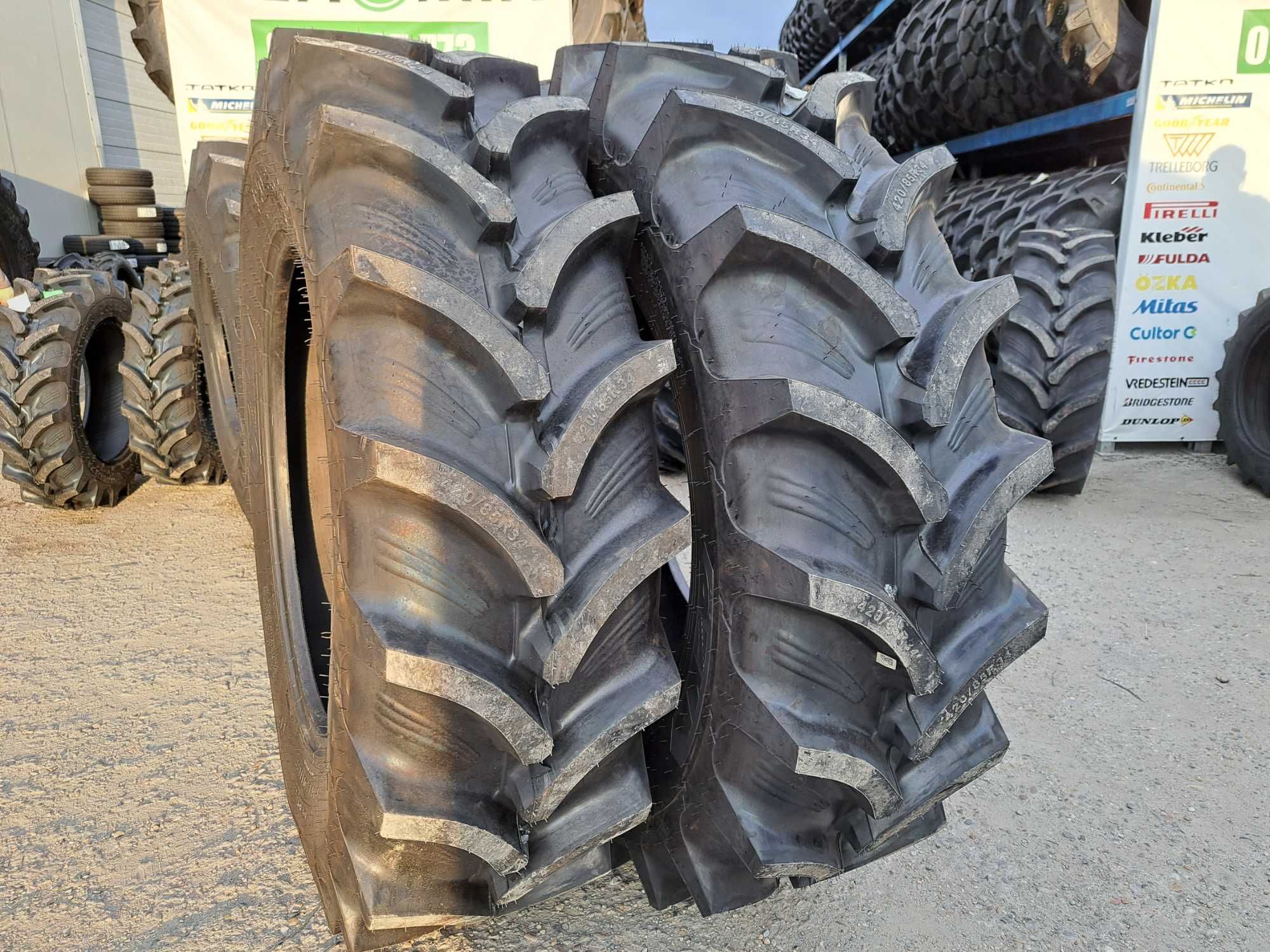 Cauciucuri noi 420/85R34 OZKA anvelope radiale 16.9R34 TRACTOR