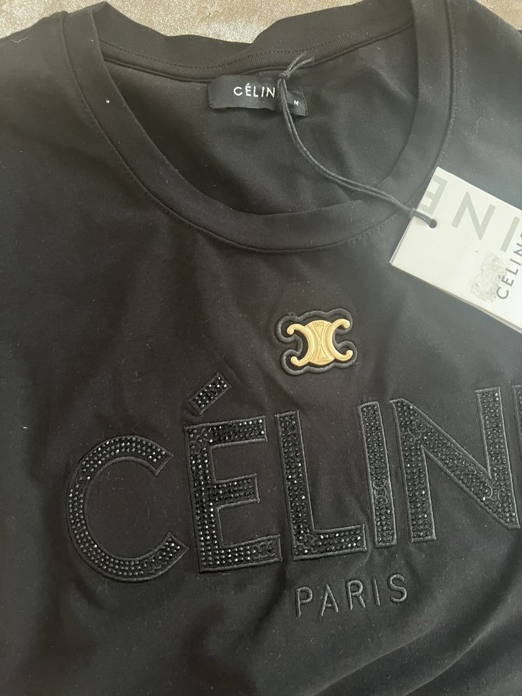 Дамски комплект Celine тениска и панталонки