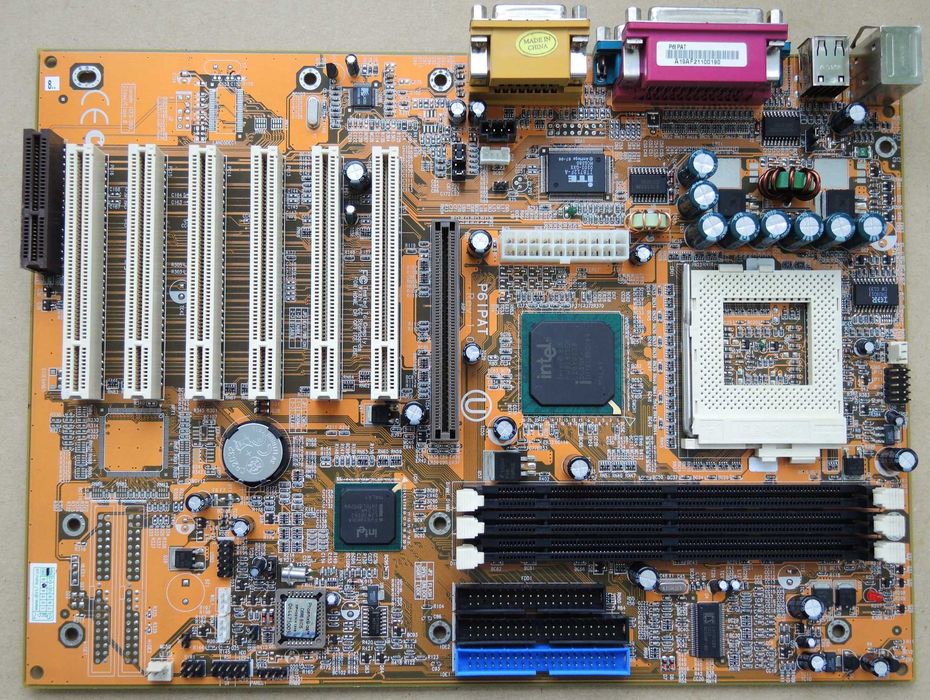 ECS P6IPAT Intel i815EP Socket 370 Tualatin support Testat