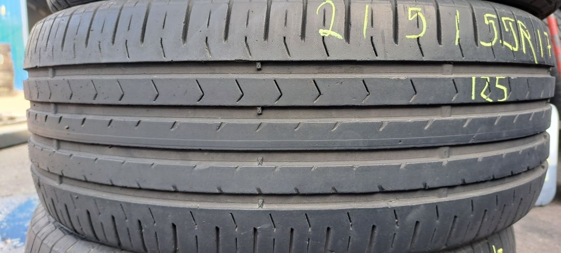 4 anvelope vara 215/55r17 Continental 2017 Montaj Gratuit