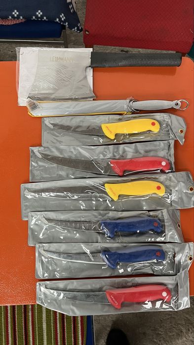 Set 8 piese/cuțite oțel Profesionale macelar noi