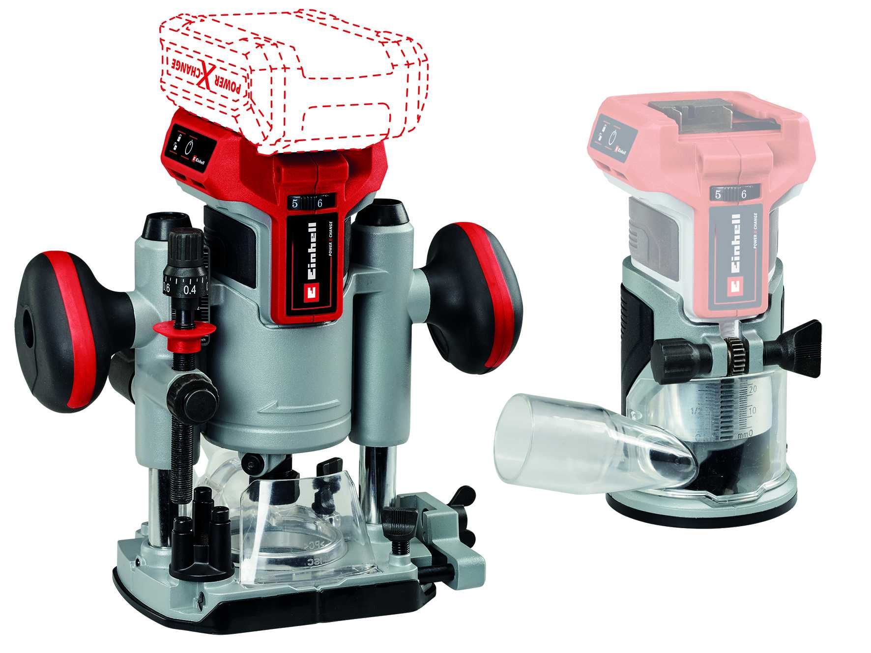 Акумулаторна оберфреза Einhell TP-RO 18 Power X-Change