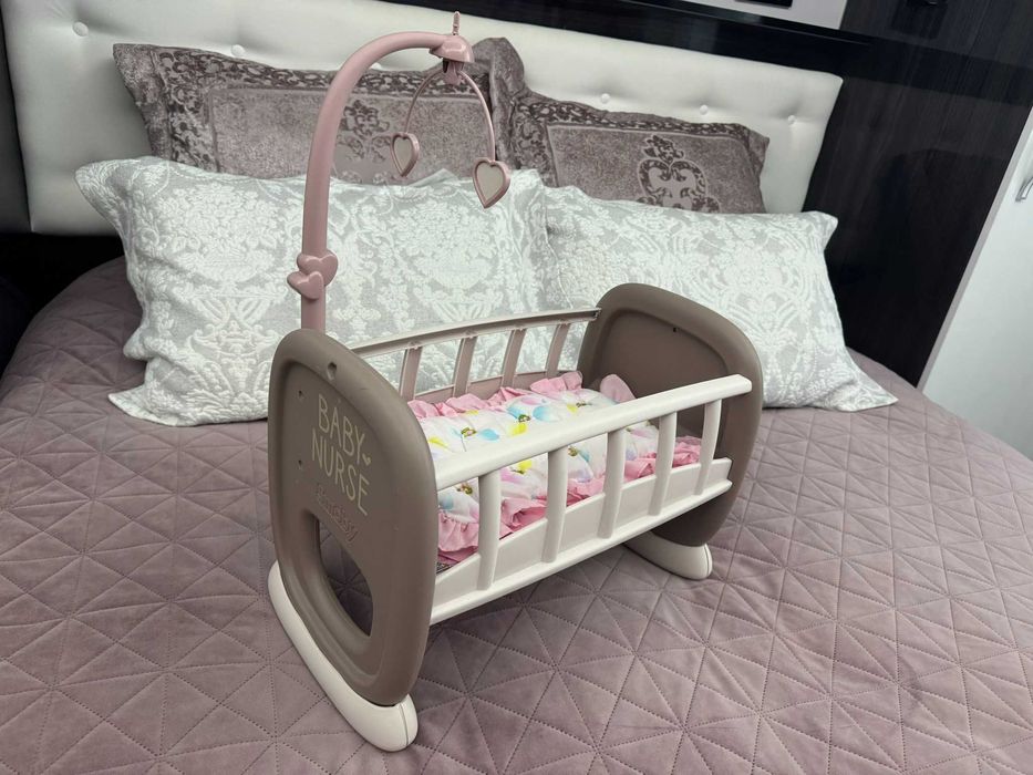 Детско Легло Smoby, раница и шезлонг за бебе