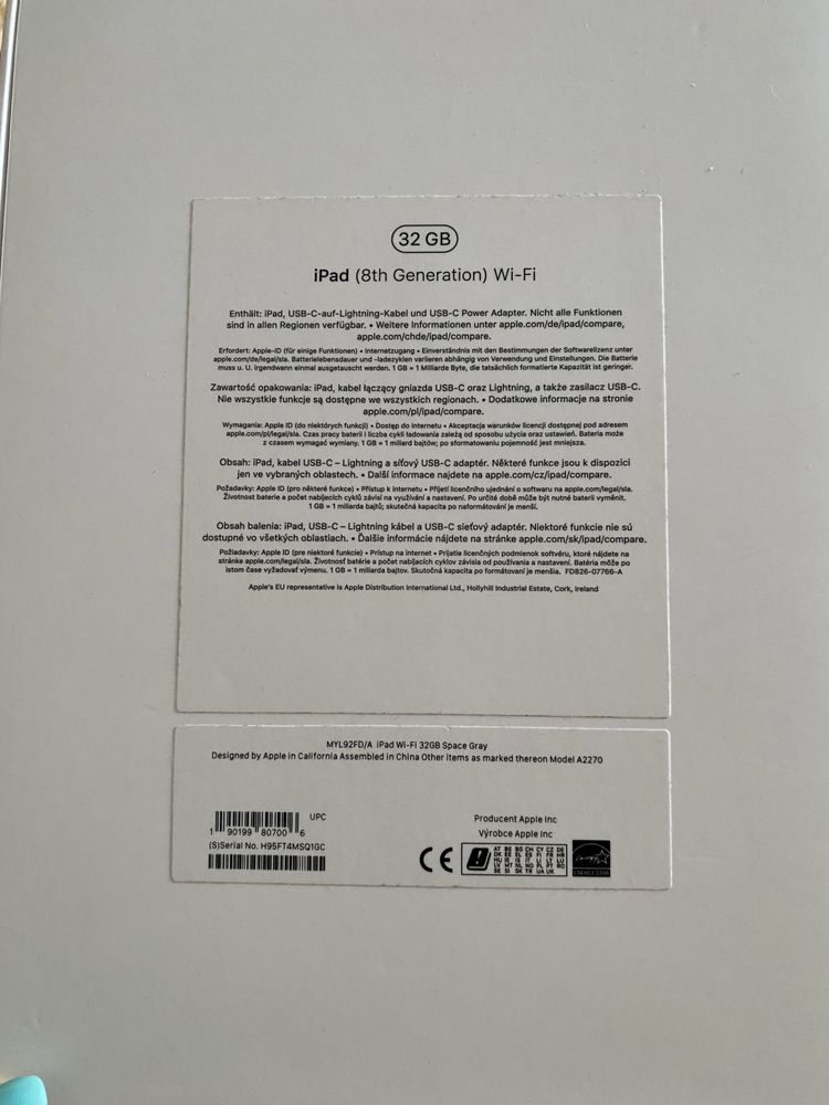 Ipad 8th Gen 32 GB