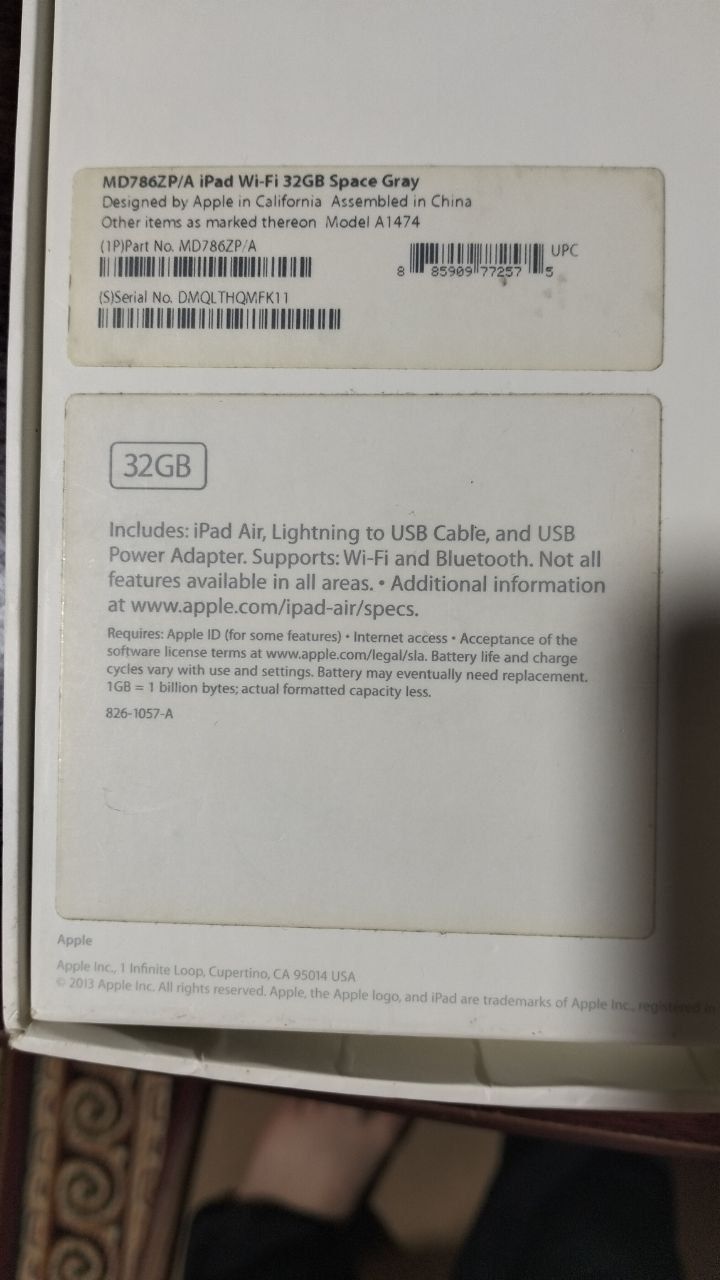 iPad Air. iPad Air sotiladi