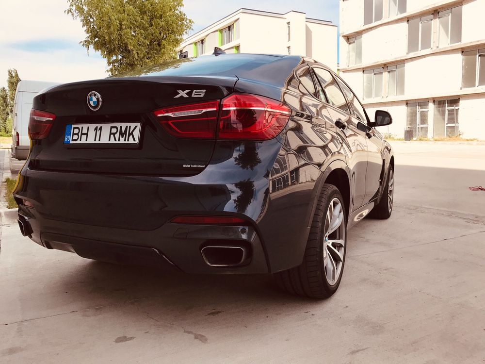 BMW X6 an fabricatie 2017 , pachet M , 313 cp . 2998 cmc