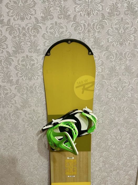 Placa snowboard 160 cm rossignol wide cu legaturi