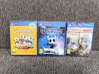 Unravel Yarny, Hollow Knight, Cuphead PS4 playstation 4