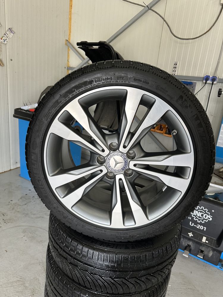 jante mercedes c cla a class 5x112 anvelope 225 45 18 cu 245 40 18