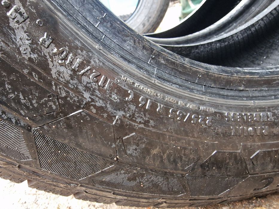 Anvelope 225/65R16C marca Continental, DOT 2022 ,M+S, 6 mm