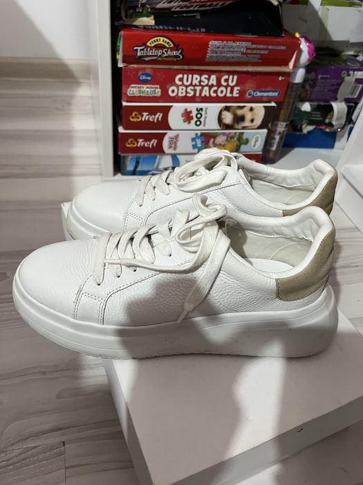 Adidasi Zara piele naturala