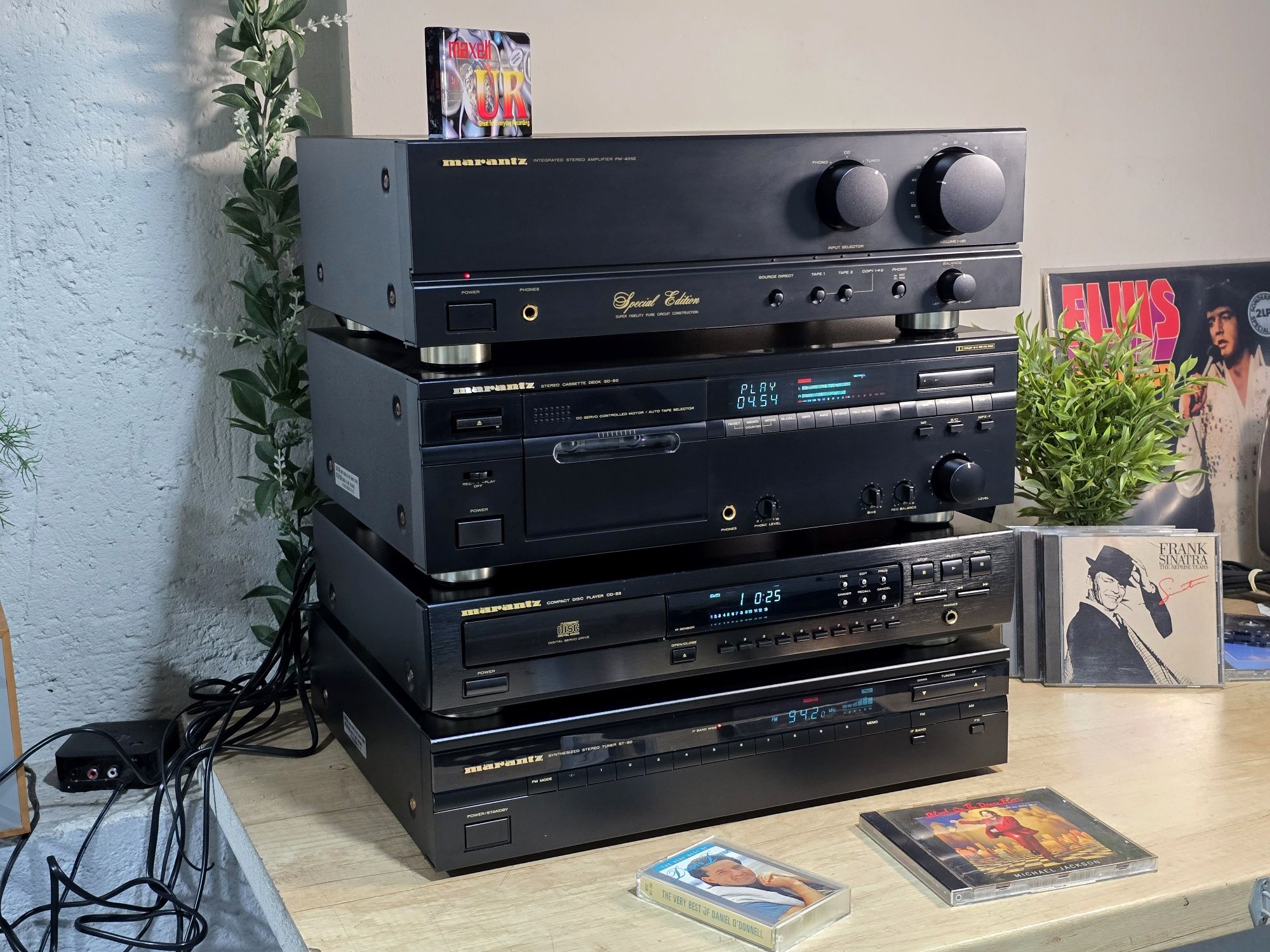Linie audio MARANTZ ,deck, tuner ,cd-player, amplificator, hifi stereo
