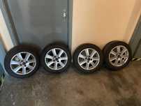Jante aliaj Borbet cu cauciucuri Michelin 185/55/15