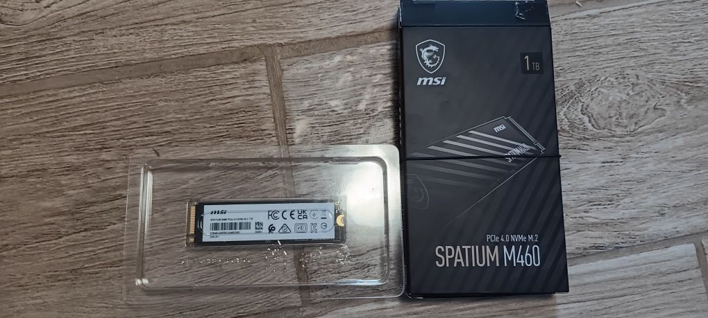 SSD MSI Spatium M460 1TB - NOU, SIGILAT!