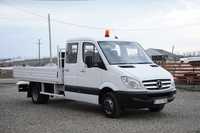 Mercedes-Benz Sprinter 516 Doka 2011 2.2CDi 163 CP E5 6 trepte 7 locuri + bena 3.60 m cat. B