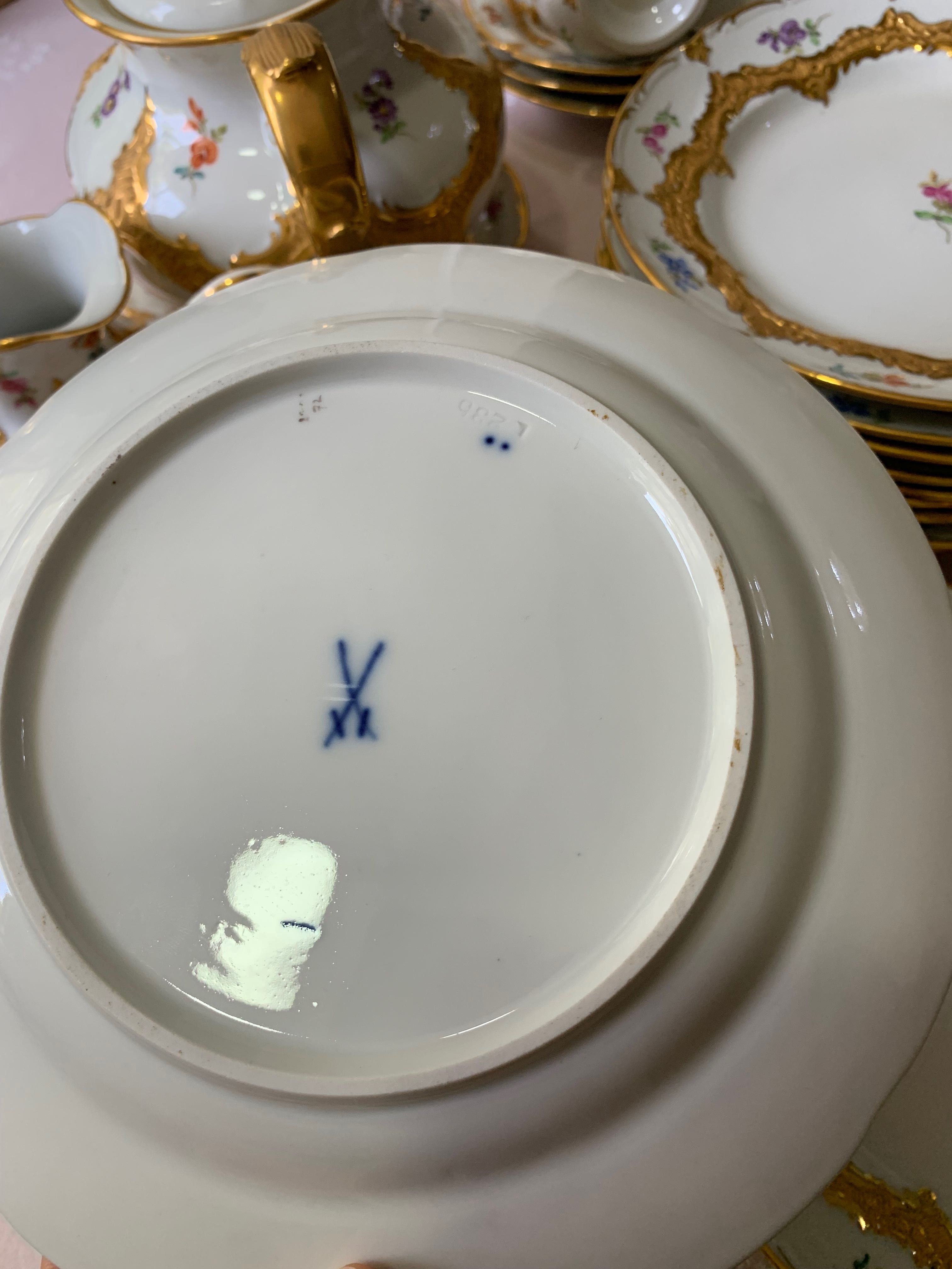 Антиквариат посуда Meissen GDR