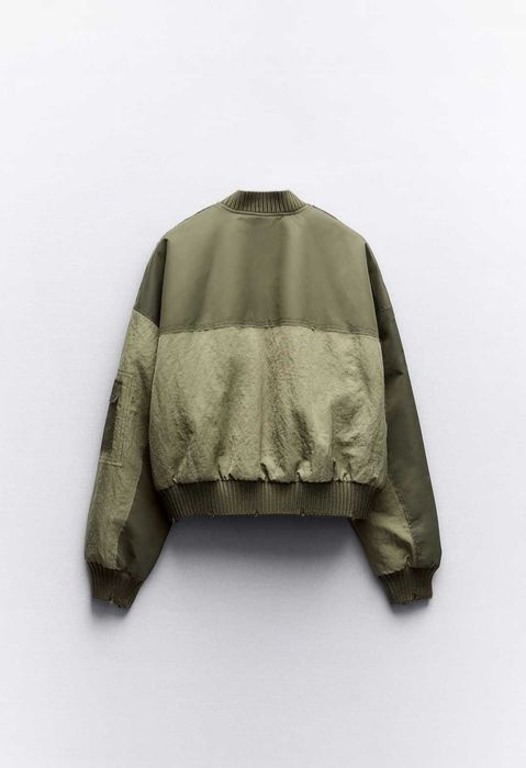 Geaca bomber Zara,rezistenta la apa